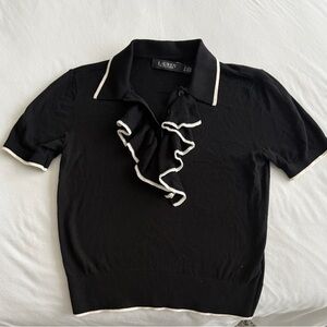 Ralph Lauren Classic Black Polo